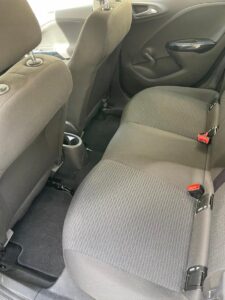 Asientos traseros despues de limpieza detailing de Power Cars