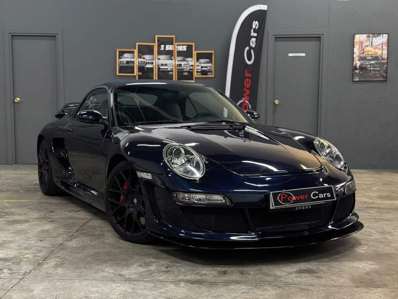 Porsche carrera 911 vista frontal
